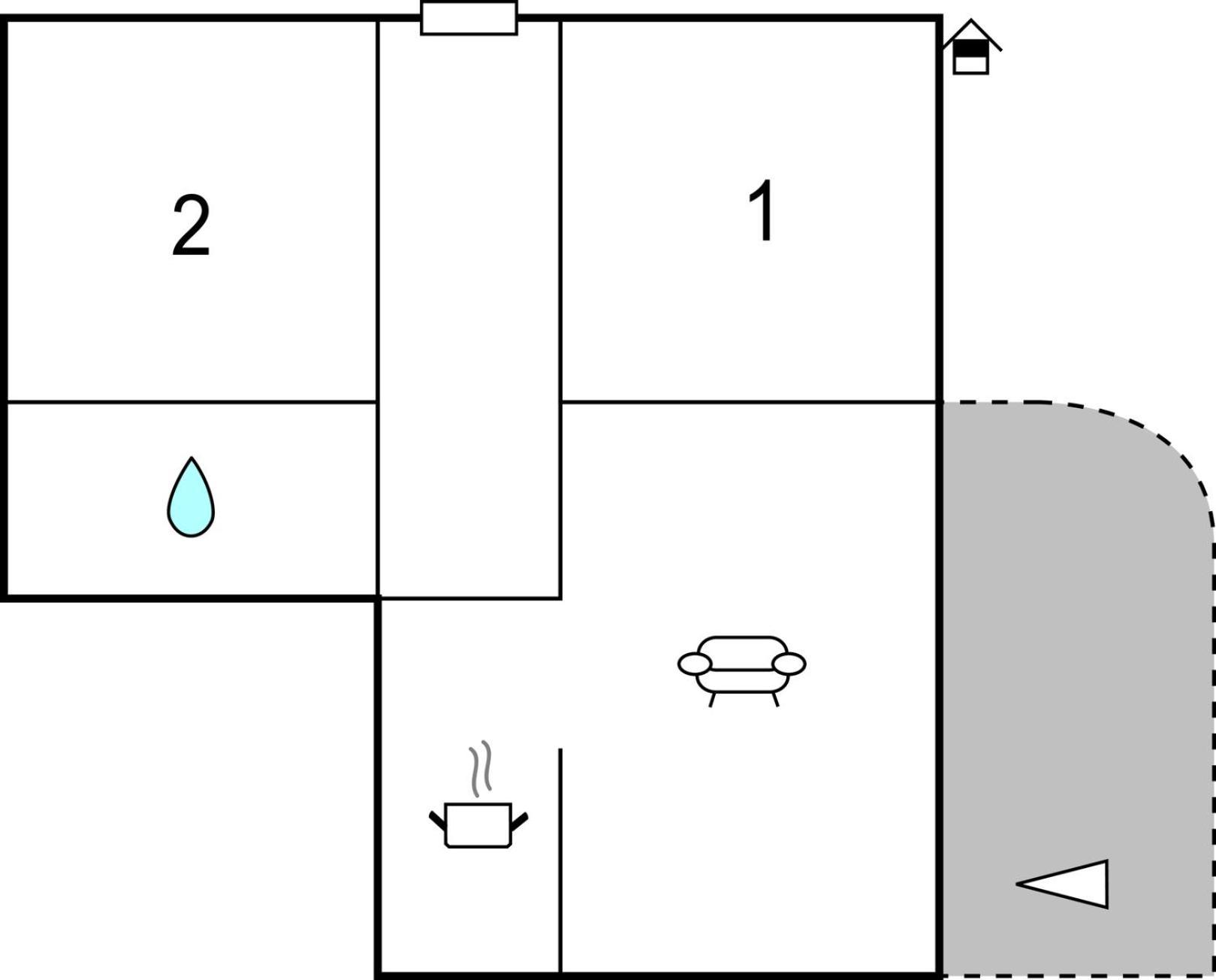 Awesome Apartment In Ploce With Kitchen 外观 照片